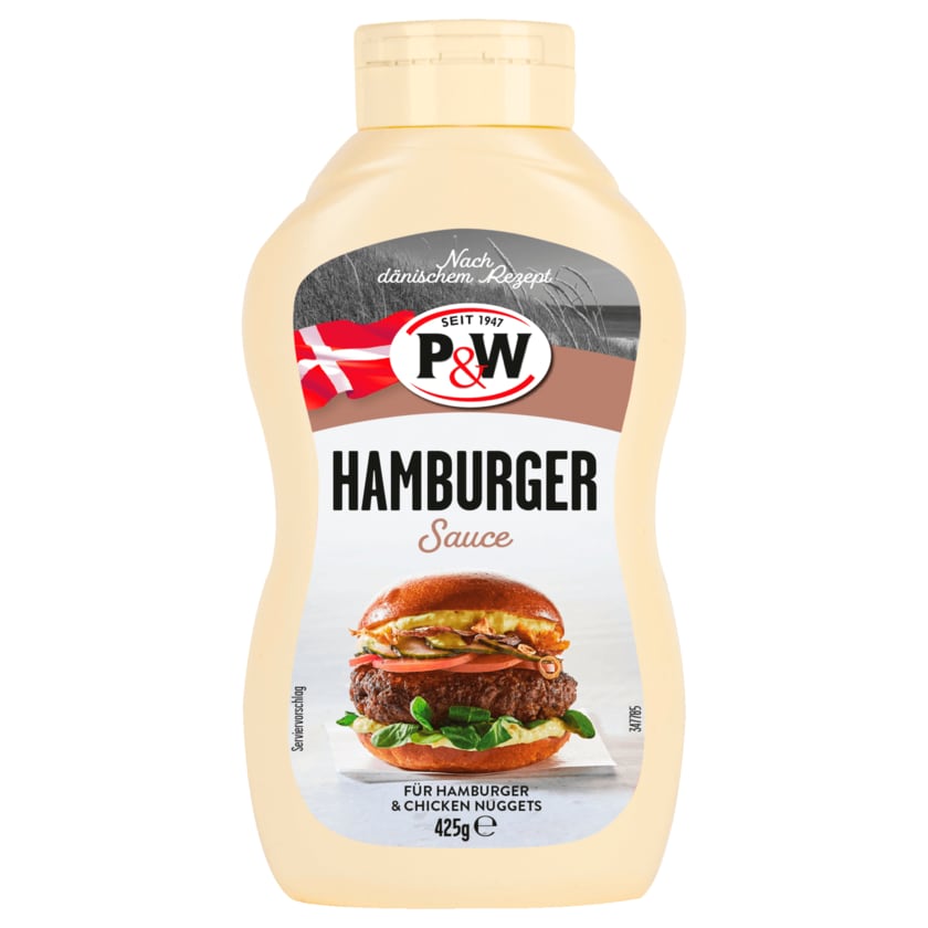P&W American Style Hamburger-Sauce 425ml